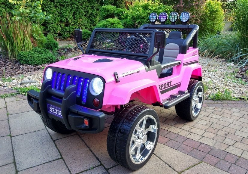 Carro Ride On Jeep S2388 rosa 4x45W