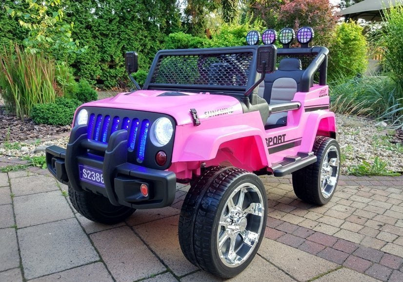 Carro Ride On Jeep S2388 rosa 4x45W