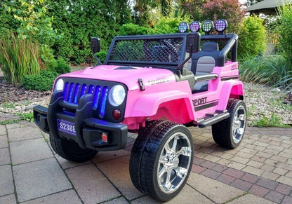 Carro Ride On Jeep S2388 rosa 4x45W