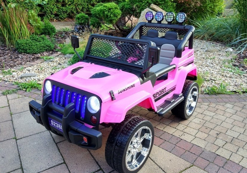 Carro Ride On Jeep S2388 rosa 4x45W