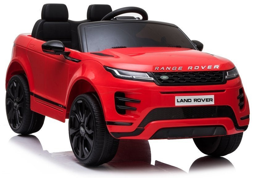 Carro elétrico infantil Range Rover Evoque vermelho