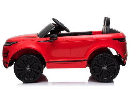 Carro elétrico infantil Range Rover Evoque vermelho