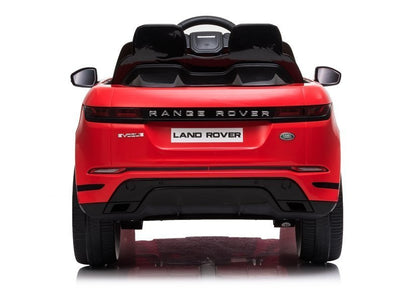 Carro elétrico infantil Range Rover Evoque vermelho