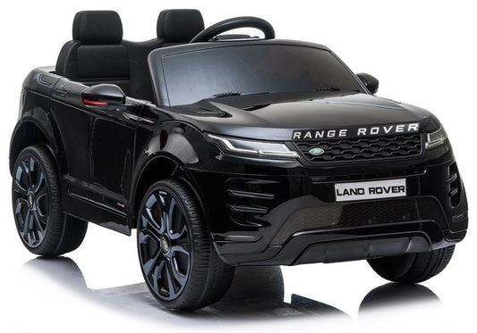 Carro elétrico infantil Range Rover Evoque preto