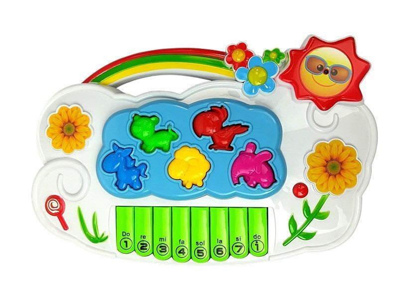 Piano eletrónico flores ligação ao telemóvel