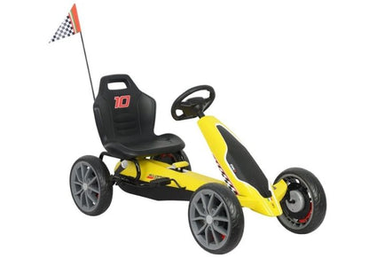 Kart com pedais Ferrari Yellow