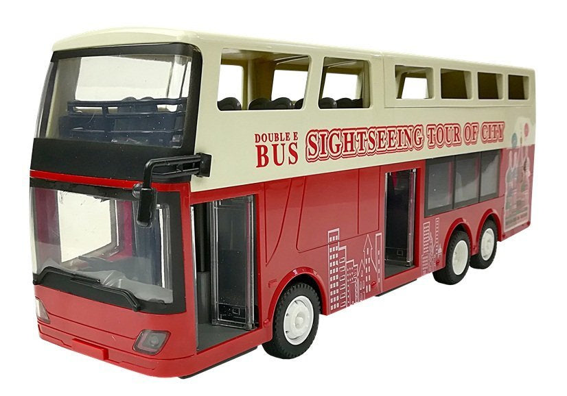 Autocarro de dois andares telecomandado 2.4G 1:18