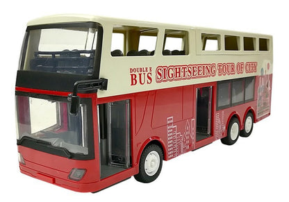 Autocarro de dois andares telecomandado 2.4G 1:18