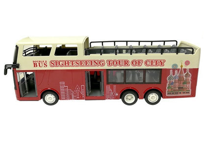 Autocarro de dois andares telecomandado 2.4G 1:18
