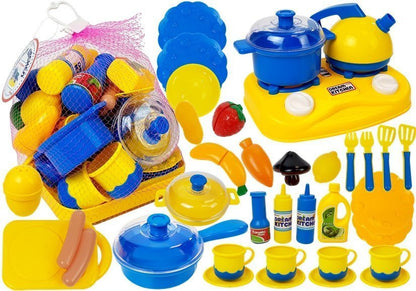 Conjunto loiça cozinha infantil plástico