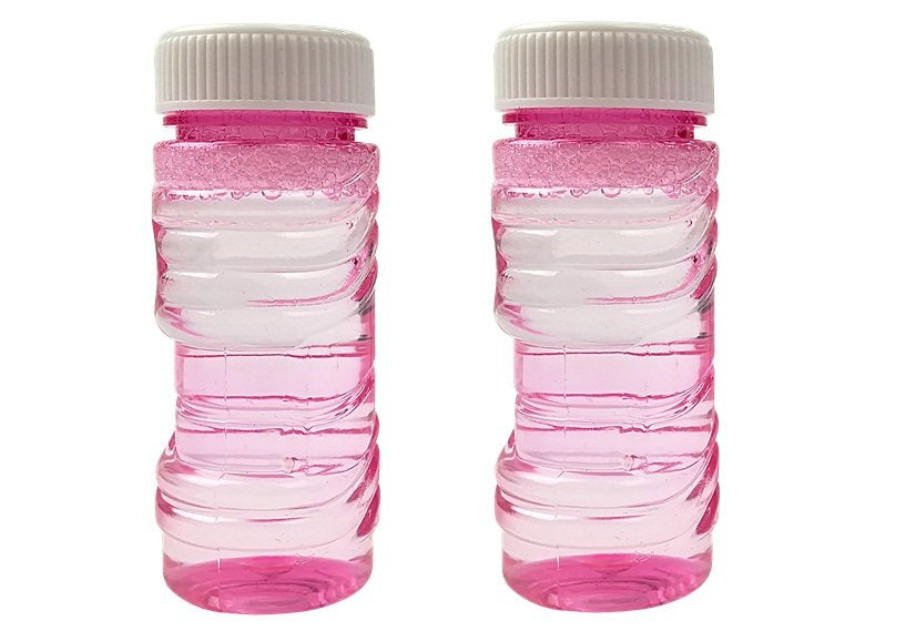 Câmara bolhas de sabão com pilhas rosa