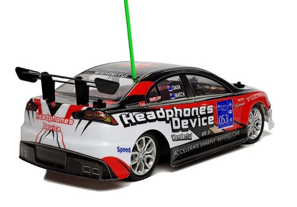 Carro telecomandado corrida 27MHz vermelho