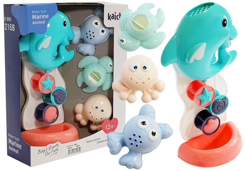 Brinquedos banho animais marinhos