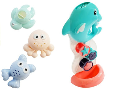 Brinquedos banho animais marinhos