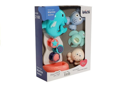 Brinquedos banho animais marinhos