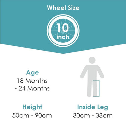 Qplay Bicicleta Balance Bike Impact Red