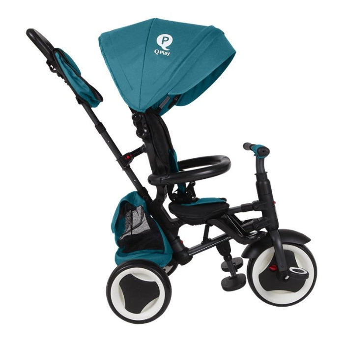 Triciclo Qplay Rito+ Turquoise