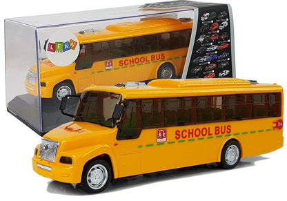 Autocarro escolar fricção luz som portas
