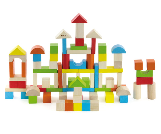 Blocos de Madeira 8 pcs Viga