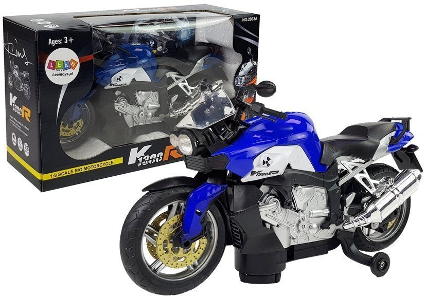 Moto infantil pilhas azul