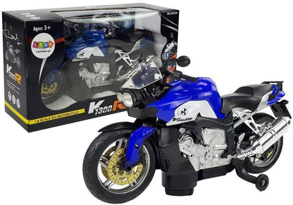 Moto infantil pilhas azul