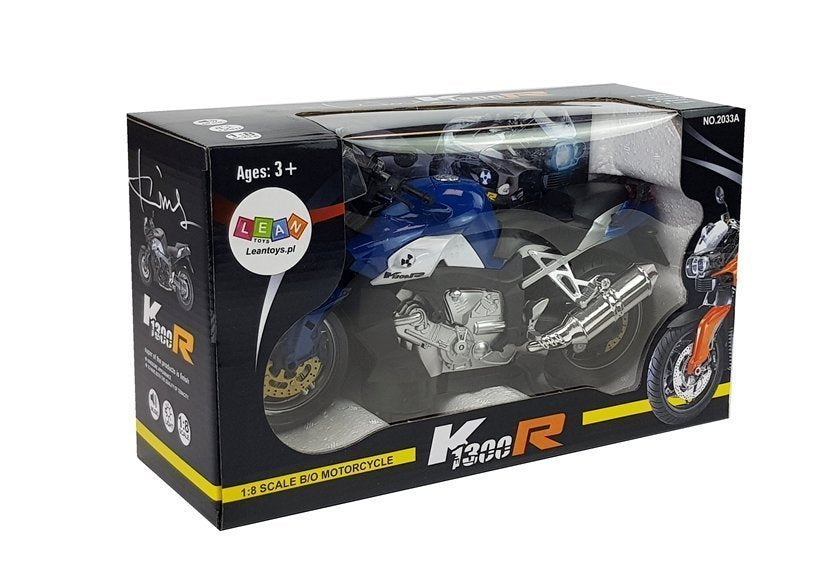 Moto infantil pilhas azul
