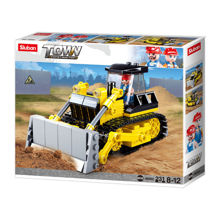 Town Buldozer de Construção 231 Pcs