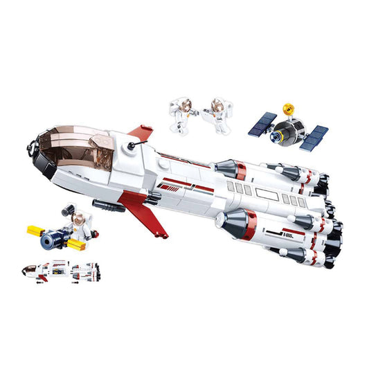 Space Saturn Rocket Expedição 468 Pcs