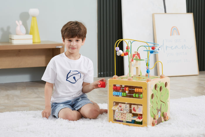 Caixa de brinquedos 5 em 1 Viga