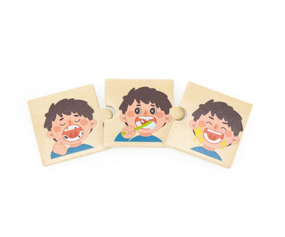 Puzzle de correspondência Viga Atividades