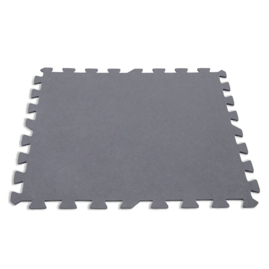 Tapete puzzle Intex 50x50 cm 8 peças cinzento
