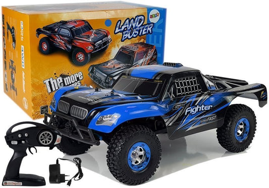 Carro telecomandado FY-01 4x4 pick-up 1:12 azul