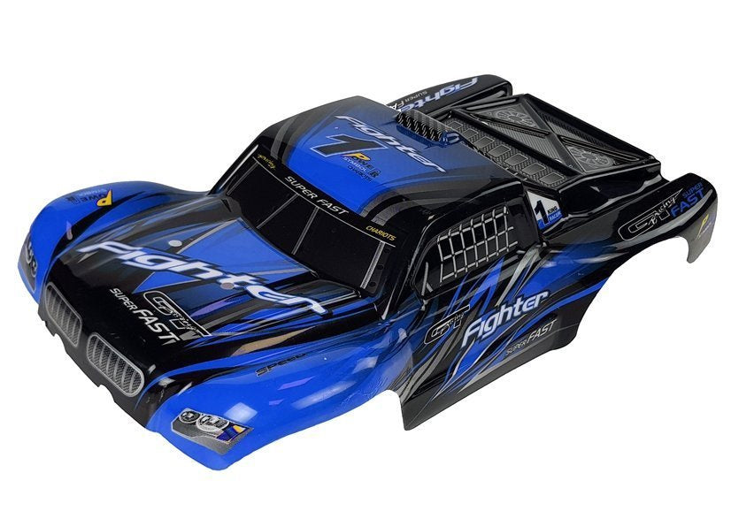 Carro telecomandado FY-01 4x4 pick-up 1:12 azul