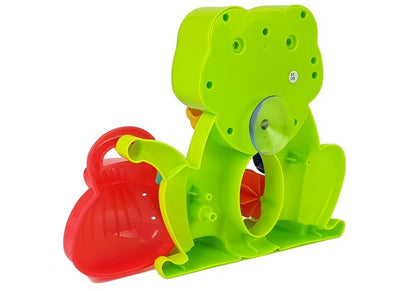 Conjunto banho cascata sapo com baldes