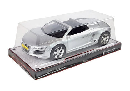 Carro cabriolet prata 1:18