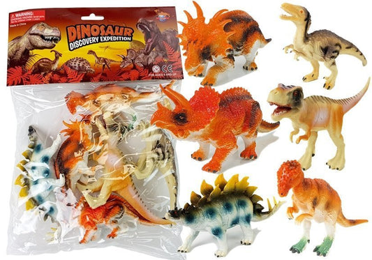 Dinossauros 10 cm 6 peças