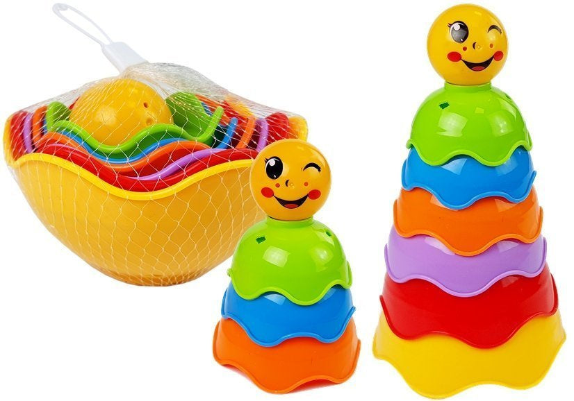 Pirâmide bebé conchas