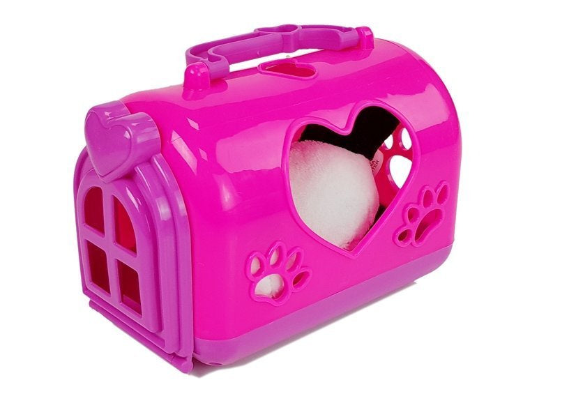 Panda pequeno com transportador peluche