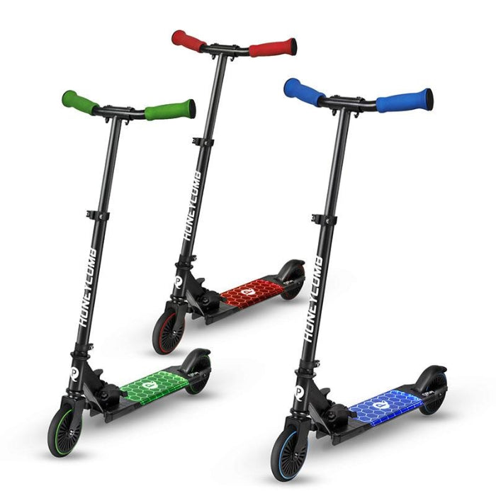 Scooter Qplay LED Honeycomb Red