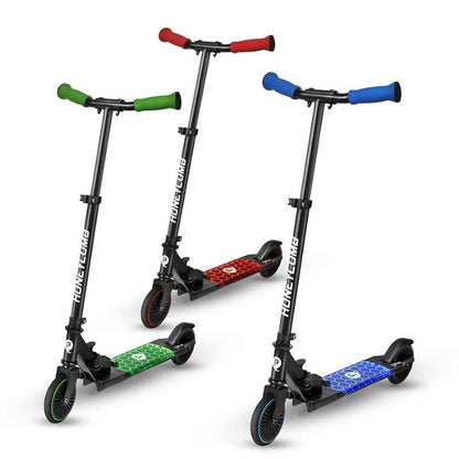 Scooter Qplay LED Honeycomb Red