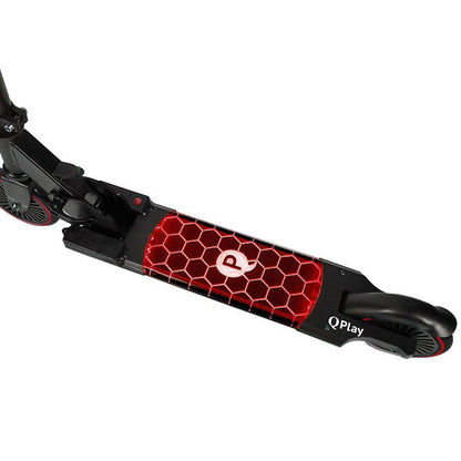 Qplay Trotineta LED Honeycomb Rosu