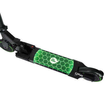 Qplay Trotineta LED Honeycomb Verde