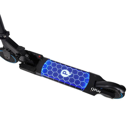 Qplay Trotineta LED Honeycomb Albastru