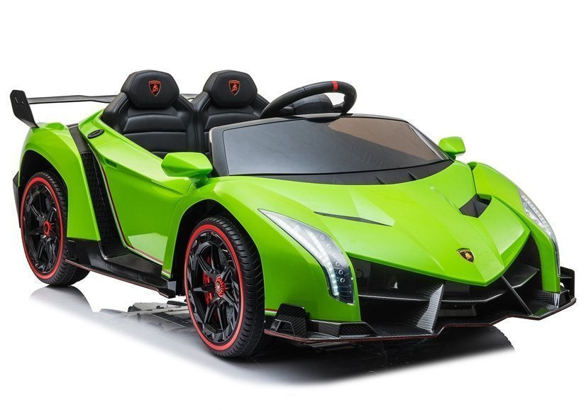 Carro elétrico Lamborghini Veneno verde