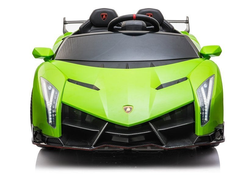 Carro elétrico Lamborghini Veneno verde