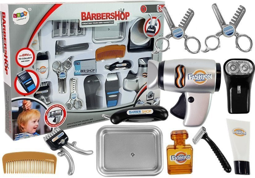 Conjunto cabeleireiro infantil barbeiro