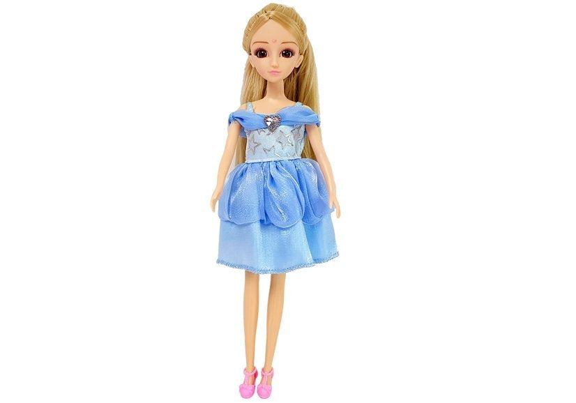 Boneca com conjunto roupas mala acessórios