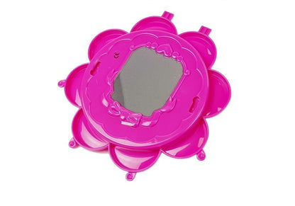Conjunto DIY bijuteria contas caixa espelho dobrável