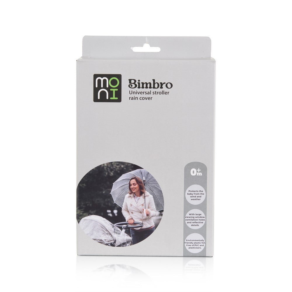 Capa de chuva universal para carrinho de bebé Bimbro