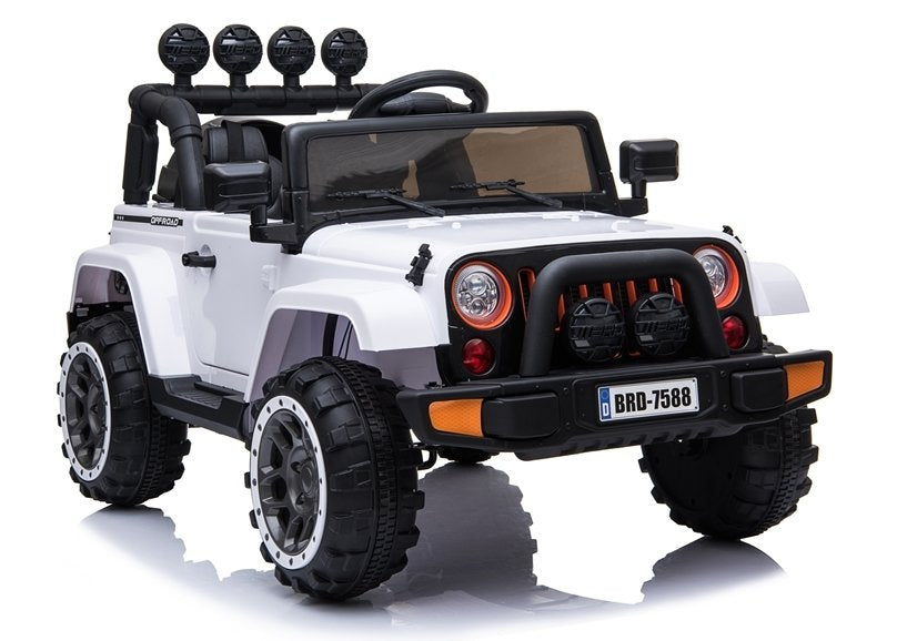 Carro elétrico BRD-7588 branco